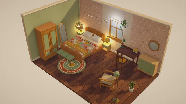 Bedroom in Unity URP